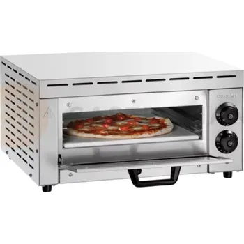 Pec na pizzu Pec na pizzu elektrický, kompaktní, 1,5 kW, 230 V, 1x 33,5 cm, 510x500x270 mm | BARTSCHER, ST340