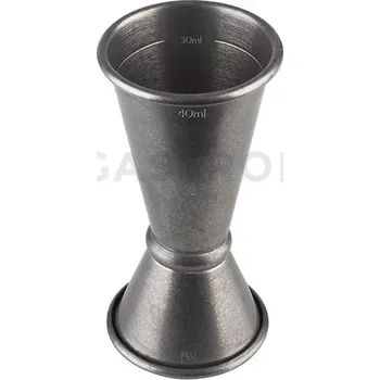 Trekingová hůl Barmanská odměrka oboustranná, 20ml/40 ml, kovová | APS, 93354