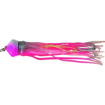 Umělá nástraha Black Cat nástraha Clonk Teaser-white/pink-180g