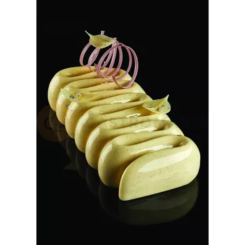 Kuchyňská sůl Silikonová forma na 3D dezert - 230x105x45 mm, 1000 ml - KE039S | PAVONI, Honore
