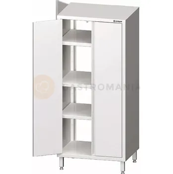 Skříň nerezová průchozí s dvěma křídlovými dvířky 1000x700x1800 mm | STALGAST, 981547100