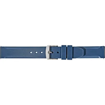 Řemínek na hodinky Řemínek Morellato Lugano Rubber 5183556.061 Barva spony: stříbrná, Délka řemínku: standardní velikost, Šířka řemínku v mm: 22