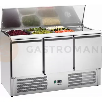 Chladící stůl salátový 4x GN 1/1, 390 l, 1365x700x887 mm | BARTSCHER, 1365T3