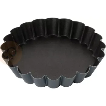 Kuchyňská sůl Forma na těsto s povrchem non-stick, kulatá vlnitá 100x18 mm | CONTACTO, 6373/100