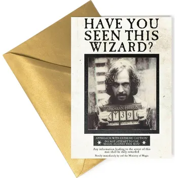 MinaLima Přáníčko: Hledá se Sirius Black