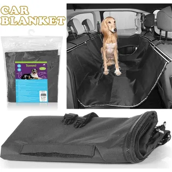 Ochranný autopotah CAR BLANKET black pokrývka sedadel, 141x134cm