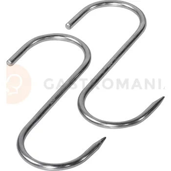 Vidlička na maso Řeznické háky 110x5 mm sada 4 ks | HENDI, 513545