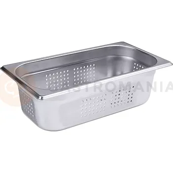 Nerezový dřez Perforovaná gastronádoba GN 1/3, 100 mm | CONTACTO, 6113/100
