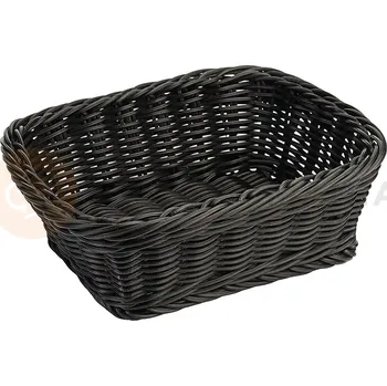 Košík na pečivo z polypropylenu, obdélníkový 230x185x80 mm | CONTACTO, 4785/237