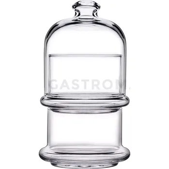 Servírovací stolek Sklenice na uchovávání sušenek nebo bombónů, 2 úrovně | PASABAHCE, 545020