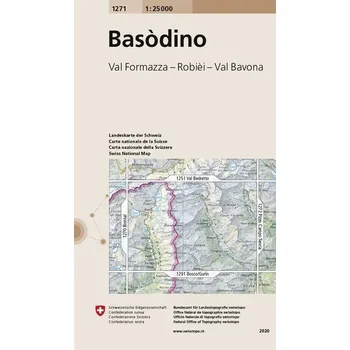 Swisstopo 1 : 25 000 Basòdino
