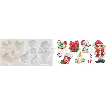 Kuchyňská sůl Forma na cukrovou hmotu SLK 1004 - elf, 175x90x20 mm | SILIKOMART, SLK1000 Elf