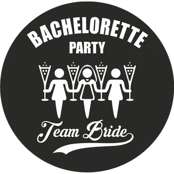 ON-DESIGN Potisk BACHELORRETE Barva: bílá, Velikost motivu: 8 cm