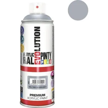 Barva ve spreji Barva ve spreji PINTYPLUS EVO 400ml RAL7001 stříbrnošedá