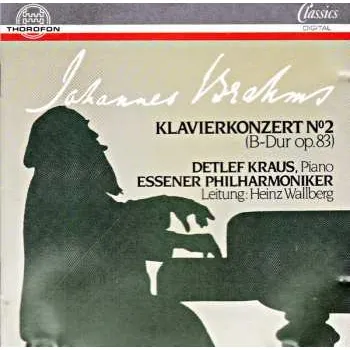 Zahraniční hudba CD Johannes Brahms: Klavierkonzert N°2 (B-Dur Op.83) 2003 1973