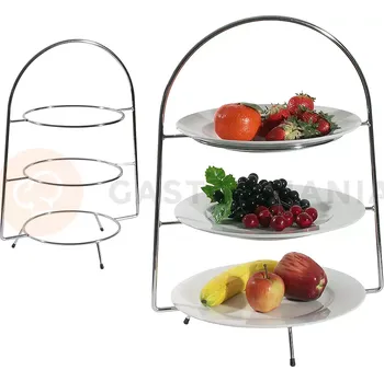 Servírovací stolek Bufetový stojan na talíře s průměry 250/290/310 mm | CONTACTO, 3240/253