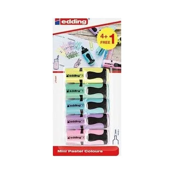 Set školních potřeb Mini zakreślacz e-7 pastelowe 5 kolorów