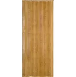 STANDOM Shrnovací dveře ST4 Světlý dub ,122 cm + doprava zdarma