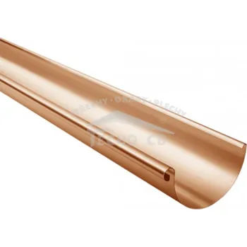 Žlab půlkruhový podokapní 250 měděný