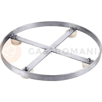 Příslušenství pro sušičku potravin Podstavec z nerezové oceli k odšťavňovači 1343/027, průměr 315 mm | CONTACTO, 1344/315