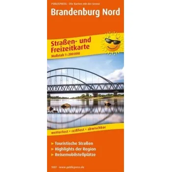 PublicPress Straßen- und Freizeitkarte Brandenburg Nord