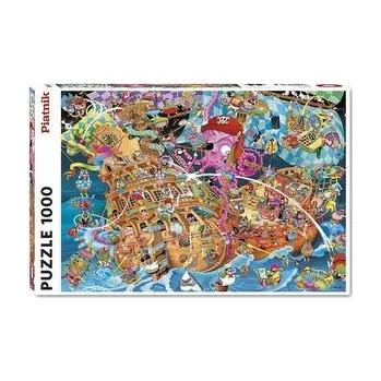 Puzzle Puzzle 1000 Crisp, Różowi Piraci PIATNIK
