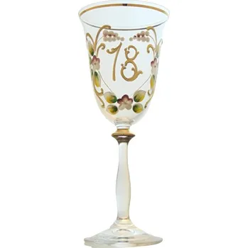 Sklenice Výroční sklenička Angela 18 let, 250ml čirá