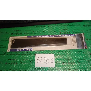 Tuning Milotec 323/06 kryty sloupků Škoda Fabia Combi carbon