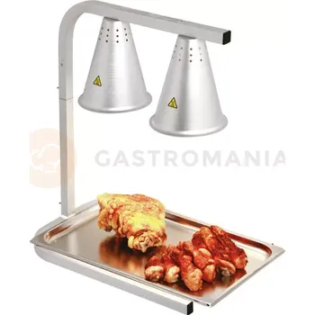 Ohřívač nápojů Infra - lampa GN 1/1, 2x250 W | GASTRO-TIP, 871136927390