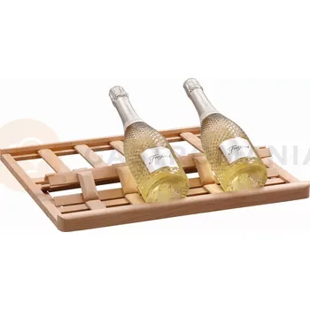 Podavač na víno, složený, dřevěný, na 6 lahví, 506x438x30 mm | BARTSCHER, 2Z 126FL