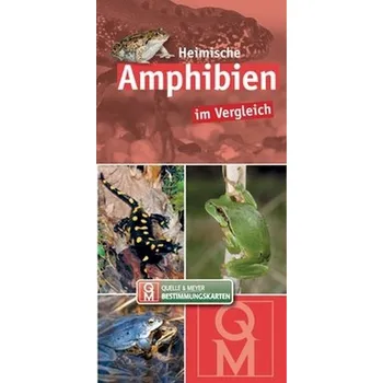 Encyklopedie Heimische Amphibien im Vergleich, Bestimmungskarten
