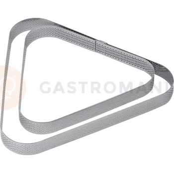 Kuchyňská sůl Cukrářská perforovaná forma na dorty - trojúhelník - 20x22x2 cm | PAVONI, XF21