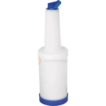 Trekingová hůl Láhev 1 litr, modrá | GASTRO-TIP, 7550417