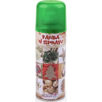 Barva ve spreji Barva ve spreji 250 ml 6 zelená