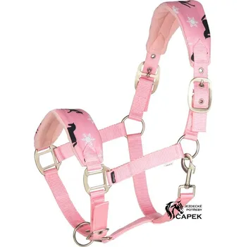 Ohlávka Horze -TUCKER- - Fialová - Pony