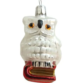 Vánoční ozdoba Vánoční ozdoba Sova s knihou 162