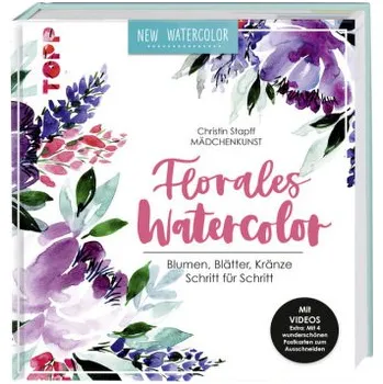 Umění Florales Watercolor - Stapff, Christin