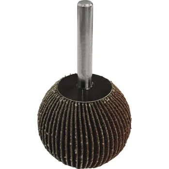 Příslušenství k nářadí NÁSTROJE CZ Lamelový kotouč na stopce 20x6, zr. 80 - kulový - IM-RGK20080