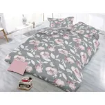 XPOSE® Mikrosaténové povlečení POPPY 140x200 cm, 70x90 cm, Mikrosatén + Prodloužená možnost vrácení zboží do 50 dnů