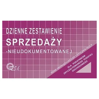 Set školních potřeb Dzienne zestawienie sprzedaży R05-H