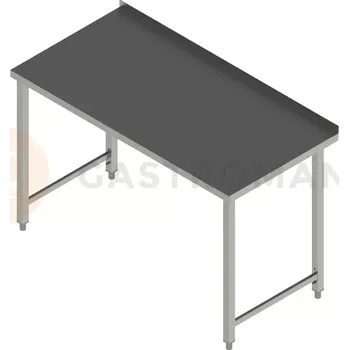 Kuchyňská linka Stul nerezový bez police 1200x700x900 mm | REDFOX, PS-120x70x90