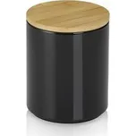 KELA Dóza Cady keramika černá 1l KL-15274