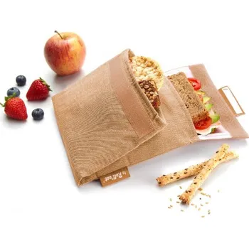 Svačinový box Roll´eat Snack'n'Go Duo-Nature Brown