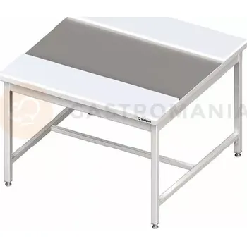 Kuchyňská pracovní deska Stůl centrální s polyetylenovými deskami 1100x1400x850 mm | STALGAST, 980604110