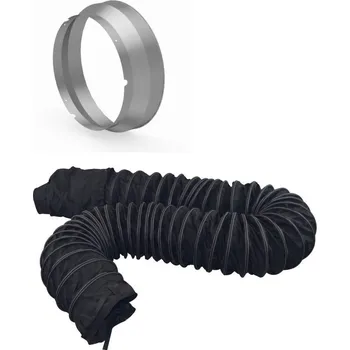 Průmyslové topidlo MASTER Hadice teplovzdušná NYLON pružná 51 cm / 7,6 m pro topidlo RS40 + adapter