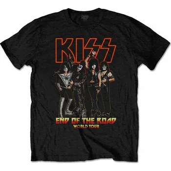 Pánské tričko KISS tričko, End Of The Road Tour BP Black, pánské L