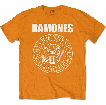 Karnevalový kostým Ramones tričko, Presidential Seal Orange, dětské M velikost M věk (7-8 let)