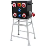 rb28026 - RB20202000.1 /4124 zásuvková skříň RUBBER BOX IP65 jištěná+chránič 63/4/003 a hl.vyp., FAMATEL rb28026