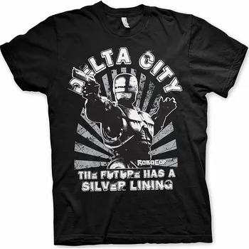 Robocop tričko, Delta City, pánské L