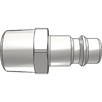 Fitinka Vsuvka přímá s volným průtokem R3/8"vně bez ventilu Rectus Parker 25SFAK17SXZ